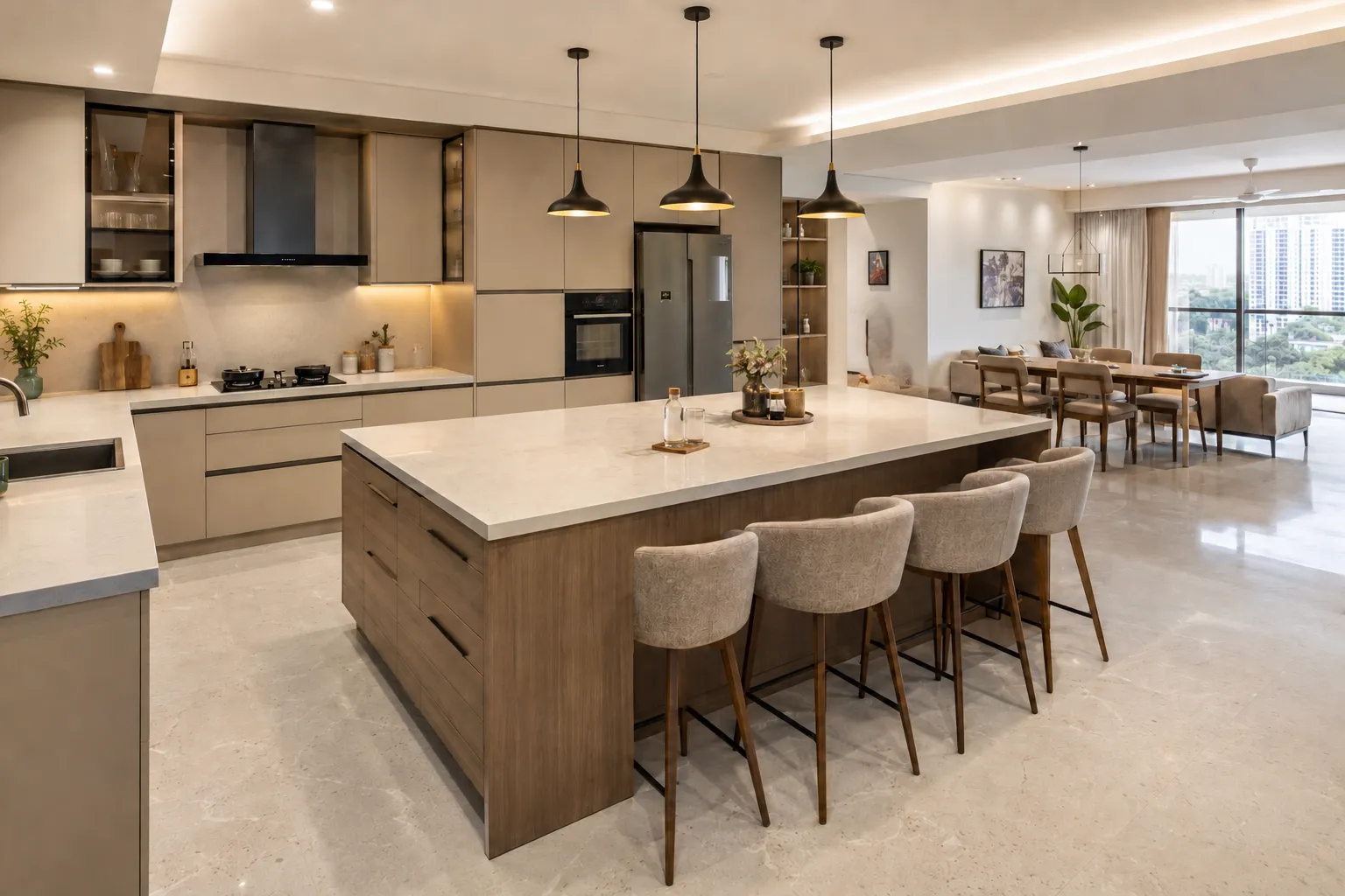 Premium Modular Kitchen Design